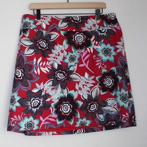 Talbots Beautiful Floral Mini Skirt